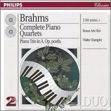 Beaux Arts Trio, Walter Trampler - Brahms : Complete Piano Quartets (2CD/미개봉/dp4538)