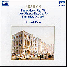 Idil Biret - Brahms : Piano Pieces Op.76, Two Rhapsodies Op.79 (수입/8550353)