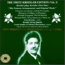 Fritz Kreisler - The Fritz Kreisler Edition, Vol. 3 (수입/ab78588)