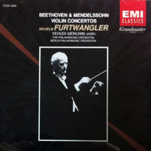 Yehudi Menuhin, Wilhelm Furtwangler - Beethoven, Mendelsshon : Violin Concertos (일본수입/toce3008)