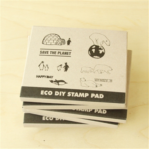 ECO DIY STAMP PAD-SAVE THE EARTH