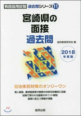 ’18 宮崎縣の面接過去問