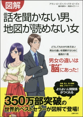 圖解 話を聞かない男,地圖が讀めない女