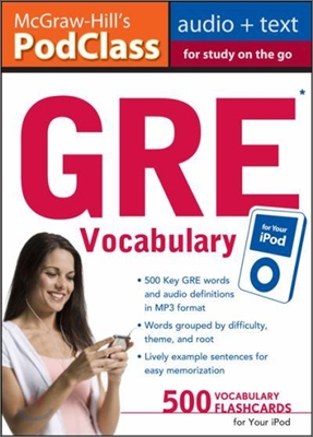 GRE Vocabulary for Your iPod [With Booklet]