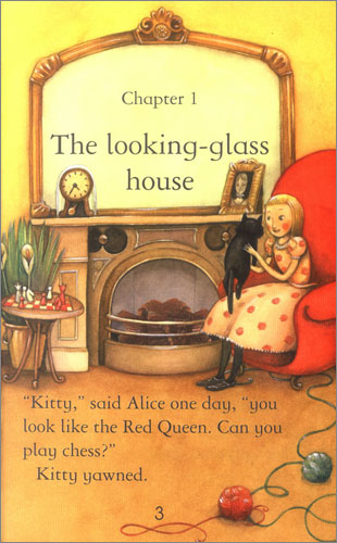 Usborne Young Reading Level 2-27 : Alice Through the Looking