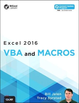 Excel 2016 VBA and Macros