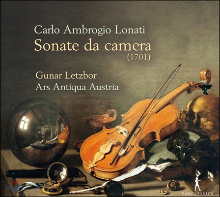 Gunar Letzbor 로나티: 실내 소나타 (Carlo Ambrogio Lonati: Sonate da Camera [1701]) 구나르 레츠보르, 아르스 안티쿠아 오스트리아