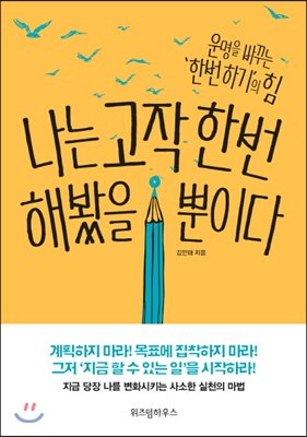 나는 고작 한번 해봤을 뿐이다: 운명을 바꾸는 한번 하기의 힘