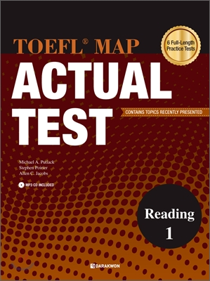 TOEFL MAP ACTUAL TEST Reading Book 1