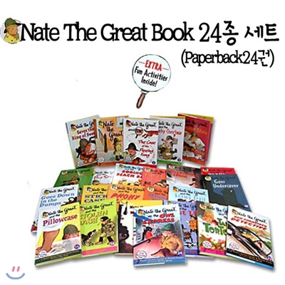 Nate The Great Book 24종 세트 (Paperback 24권)