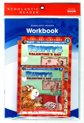 Scholastic Leveled Readers 3-04 :  Fluffy's Valentine's Day (Book + CD + Workbook)