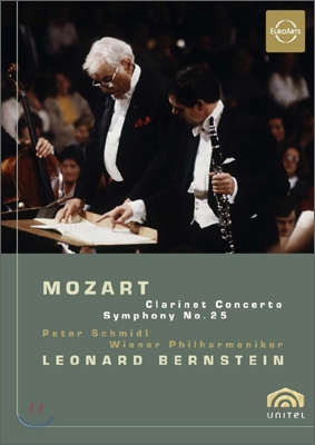 Leonard Bernstein / Peter Schmidl 모차르트: 교향곡 25번, 클라리넷 협주곡 (Mozart: Clarinet Concerto, Symphony No. 25)