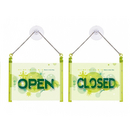 아트사인 OPEN-CLOSED (178x127mm)  1220  ar