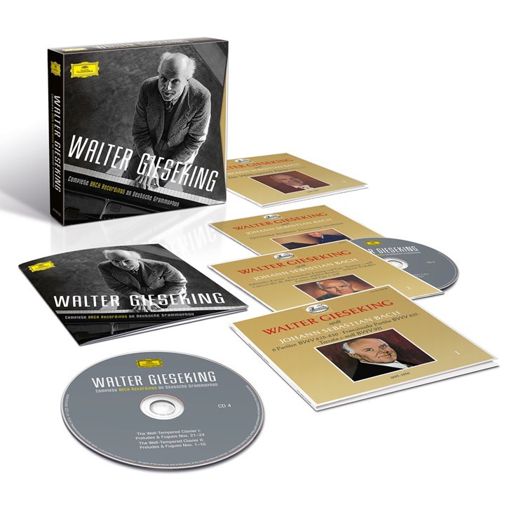 발터 기제킹 도이치 그라모폰 바흐 녹음 전집 (Walter Gieseking Complete Bach Recordings on DG)