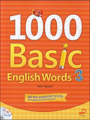 1000 Basic English Words 3 (Paperback + Audio CD)