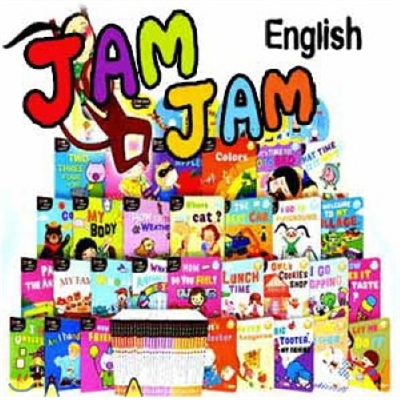 [아이탑키] 잼잼잉글리쉬(JamJam English) (책 30권, DVD 3장, CD 3장, 가이드북)