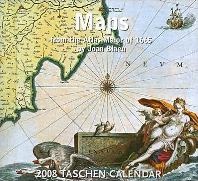 Maps from the Atlas Maior of 1665 by Joan Blaeu 2008 Calendar