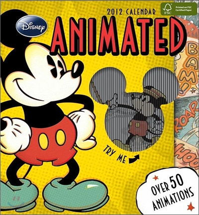 2012 Disney Animated Box Calendar