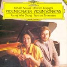 [LP] Kyung-Wha Chung, Krystian Zimerman - R. Strauss, Respighi: Violin Sonatas (미개봉/sel rg1363)