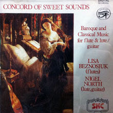 Lisa Beznosiuk - Concord of Sweet Sounds: Baroque and Classical Flute (skcdl0088)