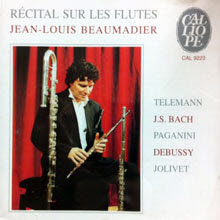 Jean-louis Beaumadier - Recital Sur Les Flutes (수입/cal9223)