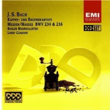 Linde - Bach: &#39;Coffee&#39; &amp; &#39;Peasant&#39; Cantatas ~ Masses 234 &amp; 236 (수입/2CD/077776755229)