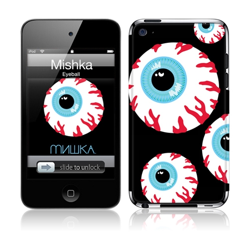 [MusicSkins] Mishka - Eyeball 아이팟 터치 4 뮤직스킨