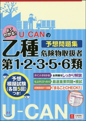 乙種第1.2.3.5.6類危險物取扱者予