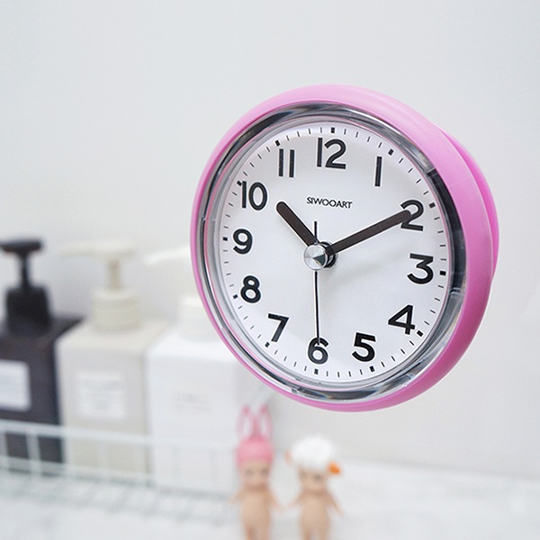 시우아트 베이직욕실방수시계(6color)