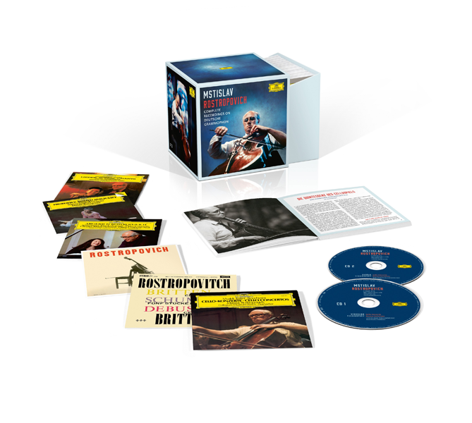 로스트로포비치 도이치 그라모폰 전집 박스세트 (Mstislav Rostropovich Complete Recordings on Deutsche Grammophon)