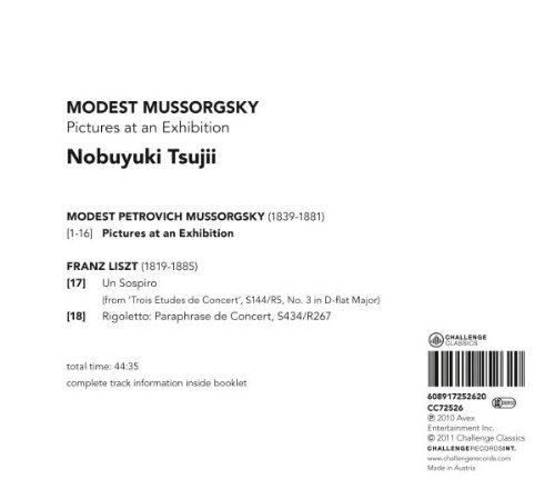Nobuyuki Tsujii 무소르그스키: 전람회의 그림 (Mussorgsky: Pictures at an Exhibition) 츠지이 노부유키