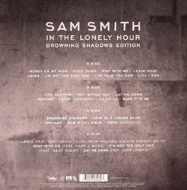 Sam Smith (샘 스미스) - 1집 In The Lonely Hour [2LP]