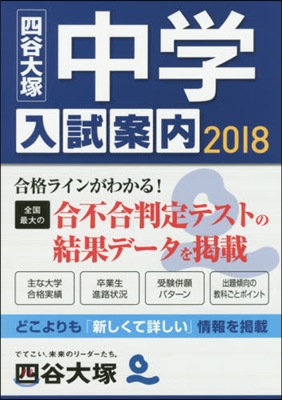 ’18 中學入試案內