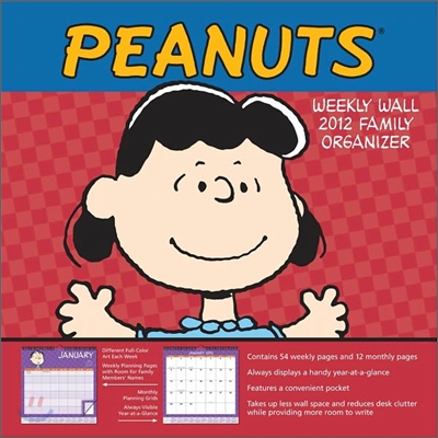 Peanuts : 2012 Weekly Wall Calendar
