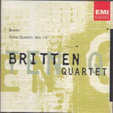 Britten Quartet - Brahms : String Quartets Nos.1-3 (수입/2CD/724856545922)