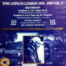Arturo Toscanini - Toscanini In London 1935-1939 Vol.5 (수입