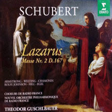 Theodor Guschlbauer - Schubert : Lazarus, Messe Nr.2, D.167 (2CD/수입/4509985332)