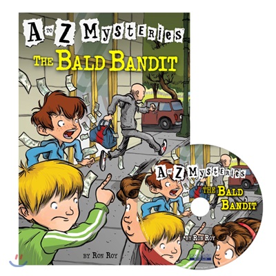 A to Z Mysteries #B : The Bald Bandit (Book+CD)