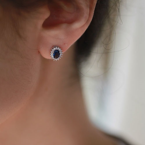 Blue Water earring