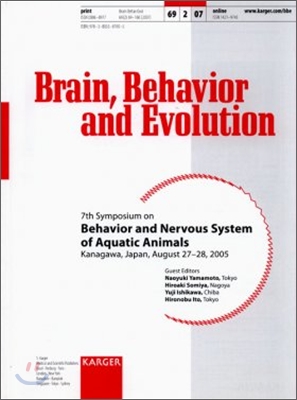 Behavior and Nervous System of Aquatic Animals