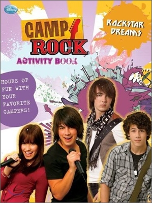 Camp Rock Rock Star Dream Giant Activity Book