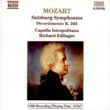 Richard Edlinger - Mozart : Divertimento (수입/8550108)