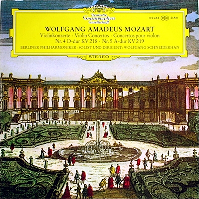 Wolfgang Schneiderhan 모차르트: 바이올린 협주곡 4, 5번 - 볼프강 슈나이더한 (Mozart Violin Concertos No.4, 5)