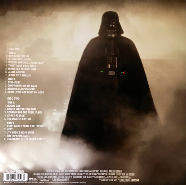 로그 원 - 스타워즈 스토리 영화음악 (Rogue One: A Star Wars Story OST by Michael Giacchino) [2LP]
