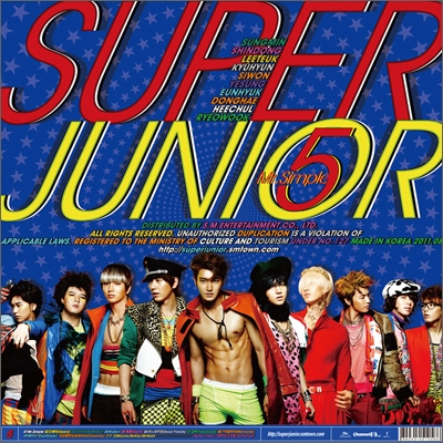슈퍼 주니어 (Super Junior) 5집 - Mr. Simple