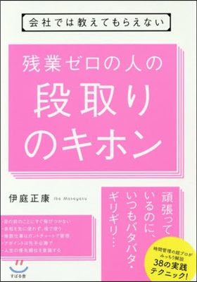 殘業ゼロの人の段取りのキホン