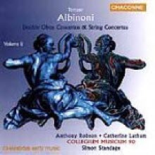 Anthony Robson - Albinoni : Double Oboe Concertos, String Concertos (수입/chan0610)