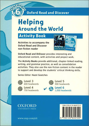 Oxford Read and Discover: Level 6: Helping Around the World Activity Book