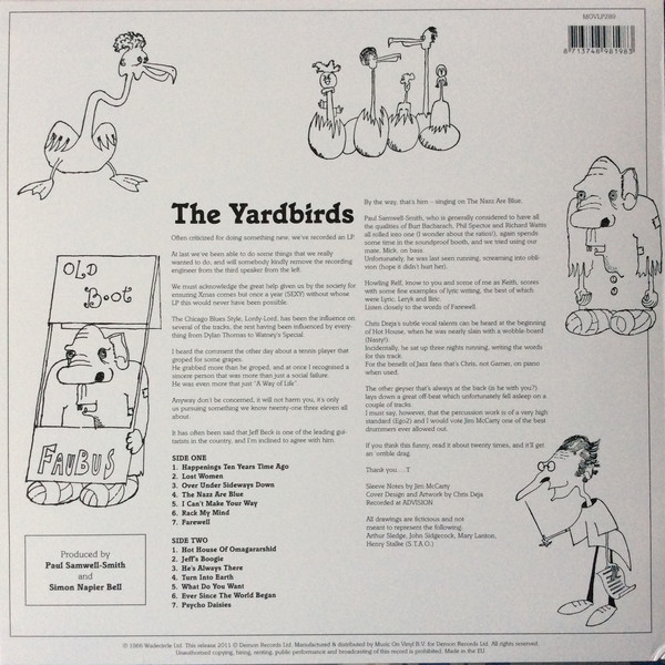 The Yardbirds - Roger The Engineer (Mono) [LP]