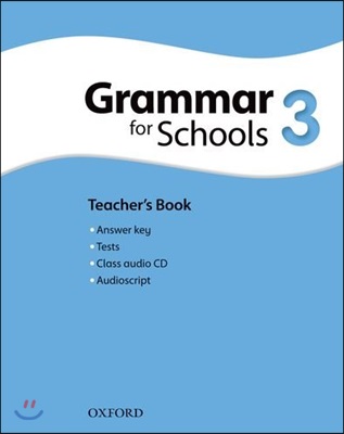 Oxford Grammar for Schools: 3: Teacher&#39;s Book and Audio CD Pack